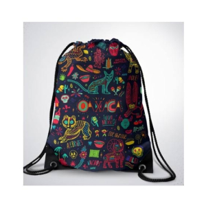 Traverse Graffiti Digital Printed Drawstring Bag (T521DRSTR)