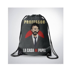 Traverse Money Heist Digital Printed Drawstring Bag (T895DRSTR)