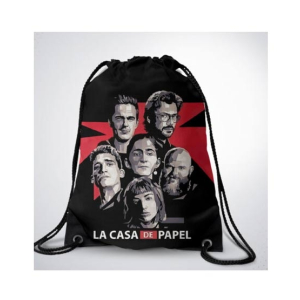 Traverse Money Heist Printed Drawstring Bag (T896DRSTR)