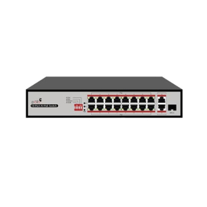 Pollo 16 port AI POE Network Switch (PLN-1116MGB-SFP)