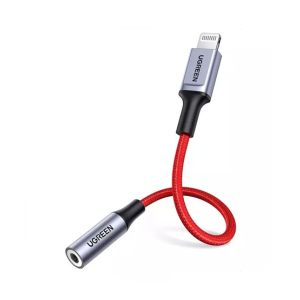 Ugreen iPhone Lightning to 3.5mm Jack Converter Red (70507)