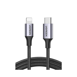 Ugreen USB-C To Lightning Charging Cable Black (60759) - 3ft