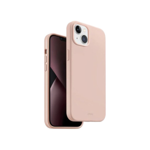 UNIQ Lino Hue Magnetic Charging Case For iPhone 14 Plus (Blush Pink)