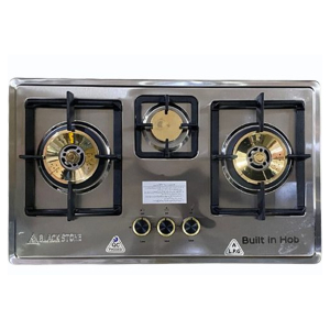 Black Stone Gas Hob Brass Burner -  BS-823-NG 