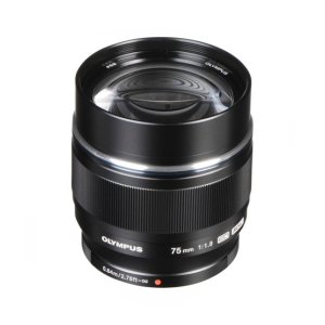 Olympus M.Zuiko Digital ED 75mm f/1.8 Lens Black