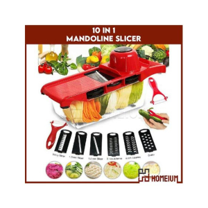 RG Shop 10 in 1 Mandolin Slicer Cutters