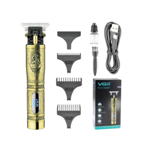 VGR Professional Cordless Hair Trimmer With Digital Display (V-091)