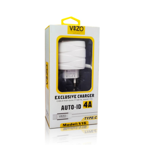 Vizo 18W Type C Fast Charger White (V16)