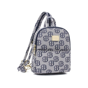 Poso Fashion Backpack For Girls Grey (PS-301)