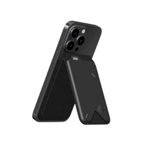 Aulumu G02 2 in 1 Magnetic Flip Wallet & Stand Black (ALM-0003)