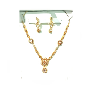 Wish Indian Design Gold Plated Traditional Jewellery Set For Women (0058)