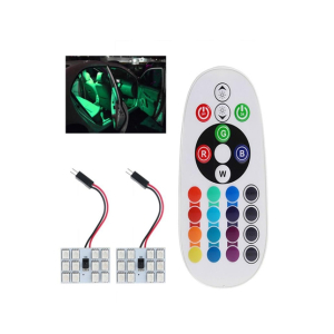Wish Hub SMD RGB 12 LED Car Light