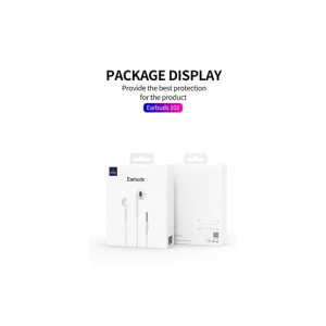 Wiwu 3.5mm Audio Connector Handsfree White (EB101)