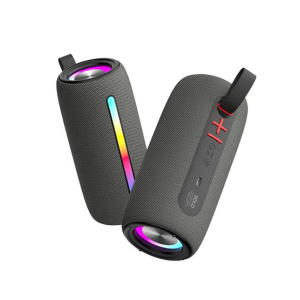 Yolo Pulse Portable Bluetooth Speaker-Smoke Grey