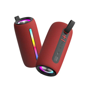 Yolo Pulse Portable Bluetooth Speaker-Crimson Red