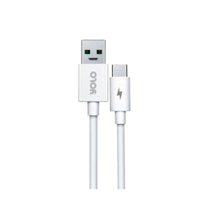 Yolo USB To Type C Data Cable Data Cable White (YDC-O2C)