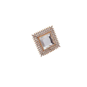 ZamZam Mirror Ring For Women-Silver