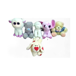 ZT Fashions Stuffed Animal Toy Set of 6