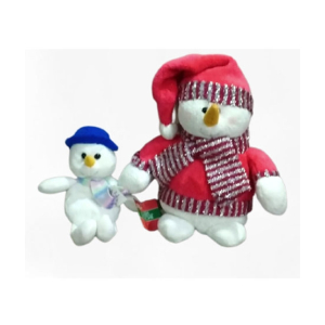 ZT Fashions Stuffed Snowman Toy Set Of 2 (0073)