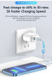iShopping - KUULAA 30W MFI Certified PD Type-C to Lightning Fast Charging Cable Black 1M