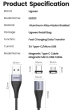 iShopping - UGREEN Magnetic 3A Dual Socket Type-C + Micro Fast Charging Cable 1M Black