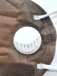 iShopping - Griffe Communication KN95 Face Mask With Filter Brown