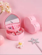 iShopping - Ferozi Traders 2 Layers Multifunctional Jewelry Box Pink