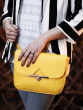 iShopping - Rangoon Baguette Belt Bag For Women Yellow