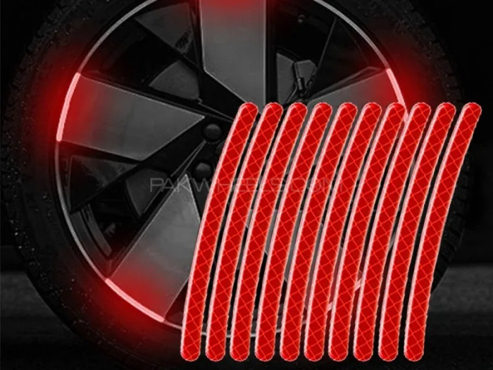 iShopping - Muzamil Store Rim Strips Luminous For Car Red 20 Pcs 