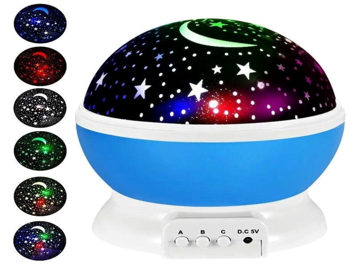 iShopping - Genzshop 360° Galaxy Star Rotating Projector Night Lamp