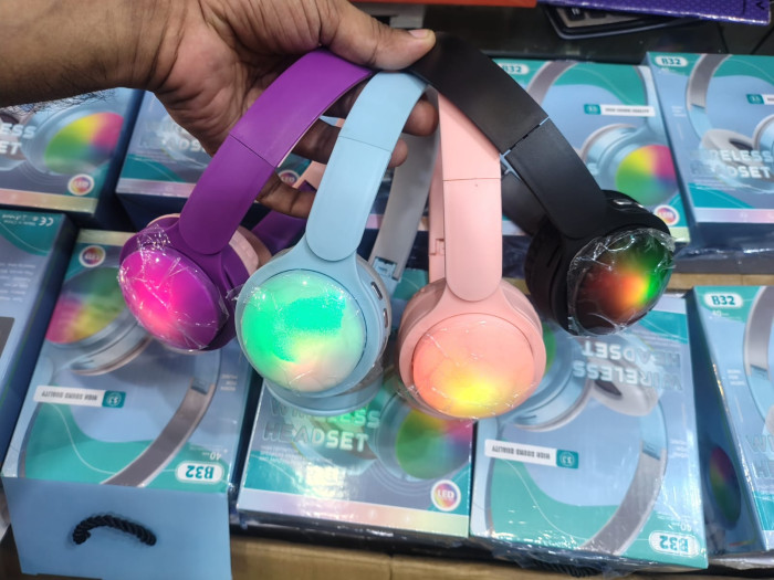 iShopping - B32 RGB Lighting Led Wireless Headphones Sound Quality