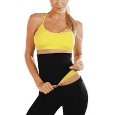 iShopping - Muzamil Store Hot Shaper Belt Waist Trimming Belt - Black