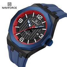 iShopping - Naviforce Lumidate Edition Watch For Men Blue (NF-8079-2)