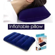 iShopping - Intex Travel Air Inflatable Pillow - Blue