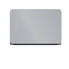 iShopping - Muzamil Store Universal Laptop Back Skin Matte Texture - Silver