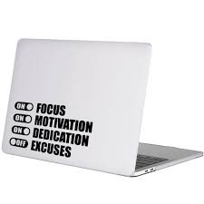 iShopping - Motivation Quote Switch Vinyl Decal Laptop Sticker