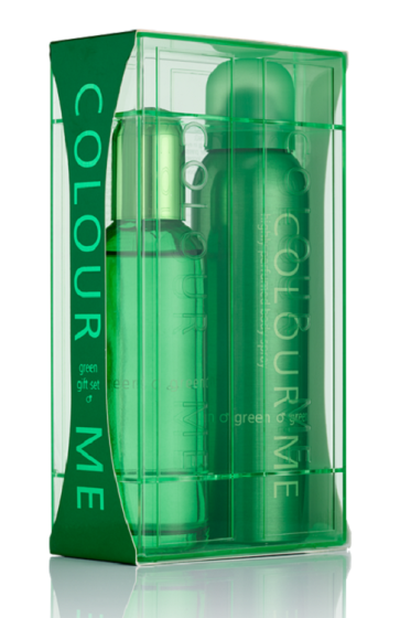 iShopping - Colour Me Perfume 100 ML + Body Spray 150 ML Gift Set Green