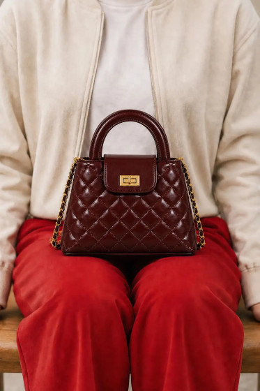 iShopping - HBH Classic Crossbody Dark Brown