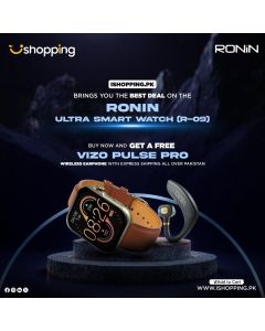 Ronin Ultra Smart Watch (R-09) - Get Free Gift