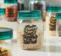 iShopping - Easy Shop Plastic Acrylic Spices Jar Set 19 Pcs