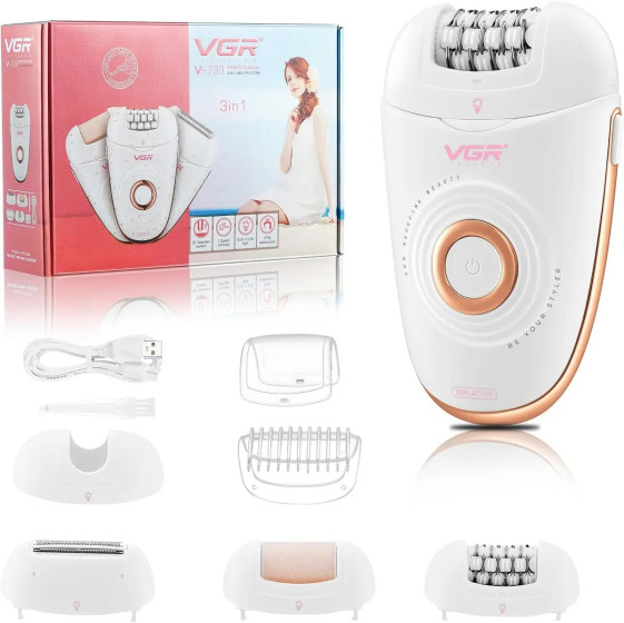 iShopping - VGR Epilator For Women (V-739)