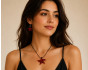 iShopping - EvaEsh Crystal Starfish Necklace and Earrings Set