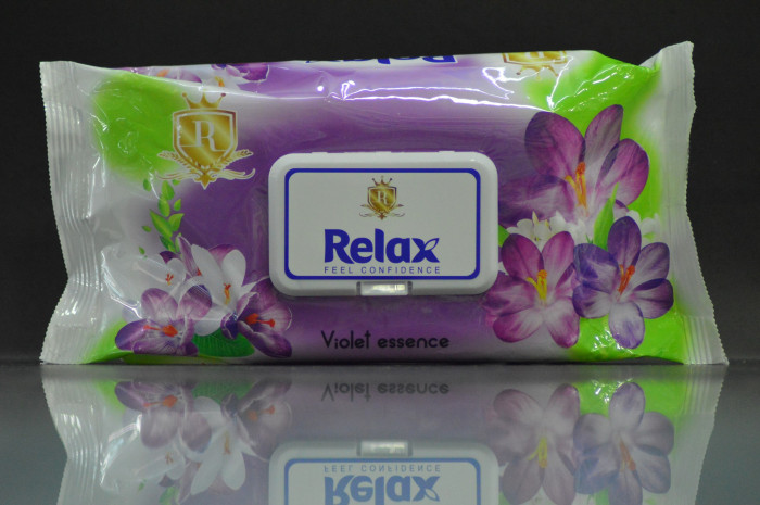 iShopping - Relax Wipes Violet Essence - 100 Wipes