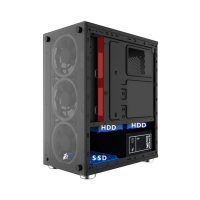 1st Player Firebase X2 Without Fan M-ATX Gaming Case