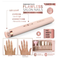 Muzamil Store Finishing Touch Flawless Nails Manicure & Pedicure Kit