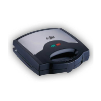 Super Asia Sandwich Maker - Black (SS-3536)