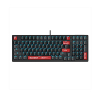 A4Tech Bloody Alpha Switch Mechanical Gaming Keyboard Red Switch (AT98)