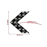 Al Ghafoor Car Side Mirror Arrow Indicator - Pair