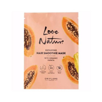 Oriflame Love Nature Repairing Hair Smoothie Mask with Organic Papaya 50ml (41312)