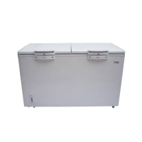 Gaba National Twin Door Inverter Chest Freezer White (GND-14000-17-T)